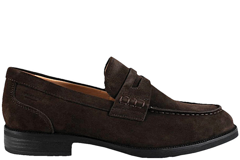 VAGABOND MARIO LOAFERS I MØRKEBRUNT RUSKIND