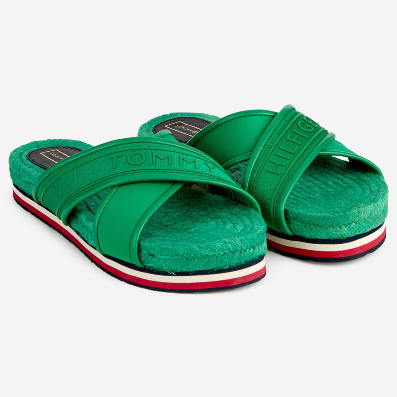 Tommy Hilfiger Sandales Colorfull vertes