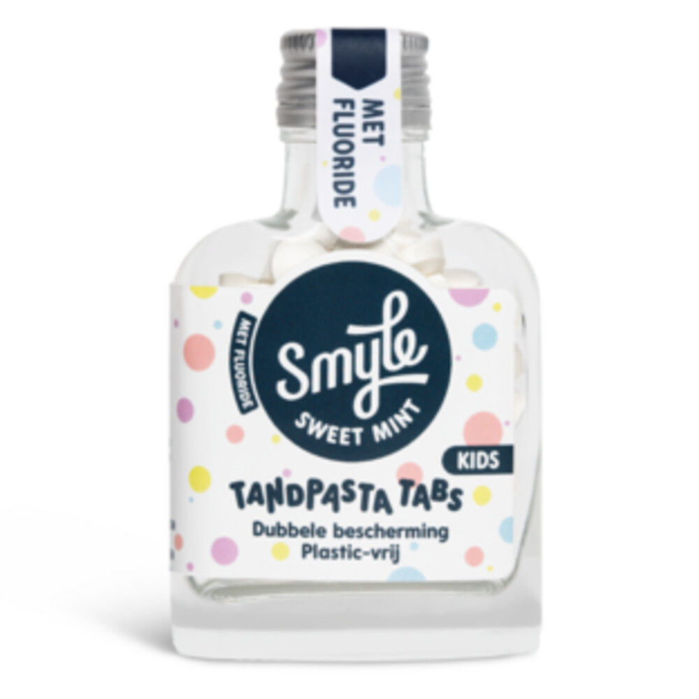 Smyle Tandpasta Tabs Kids Freshmint met Fluoride65 stuks