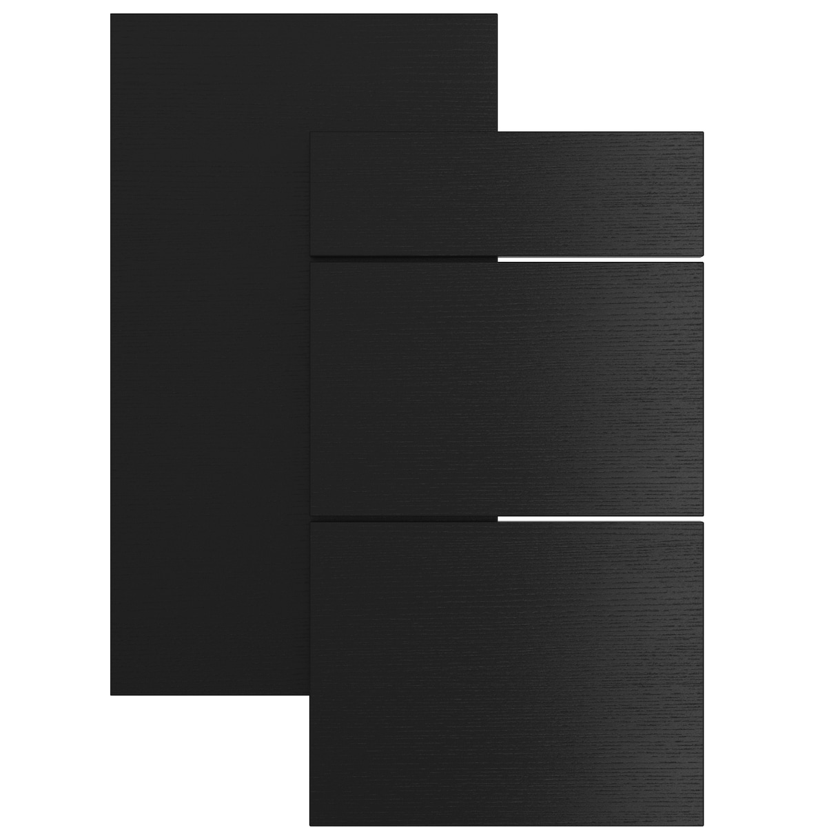 Epoq kjøkkenlist 233X5X2 cm Edge Black Ash