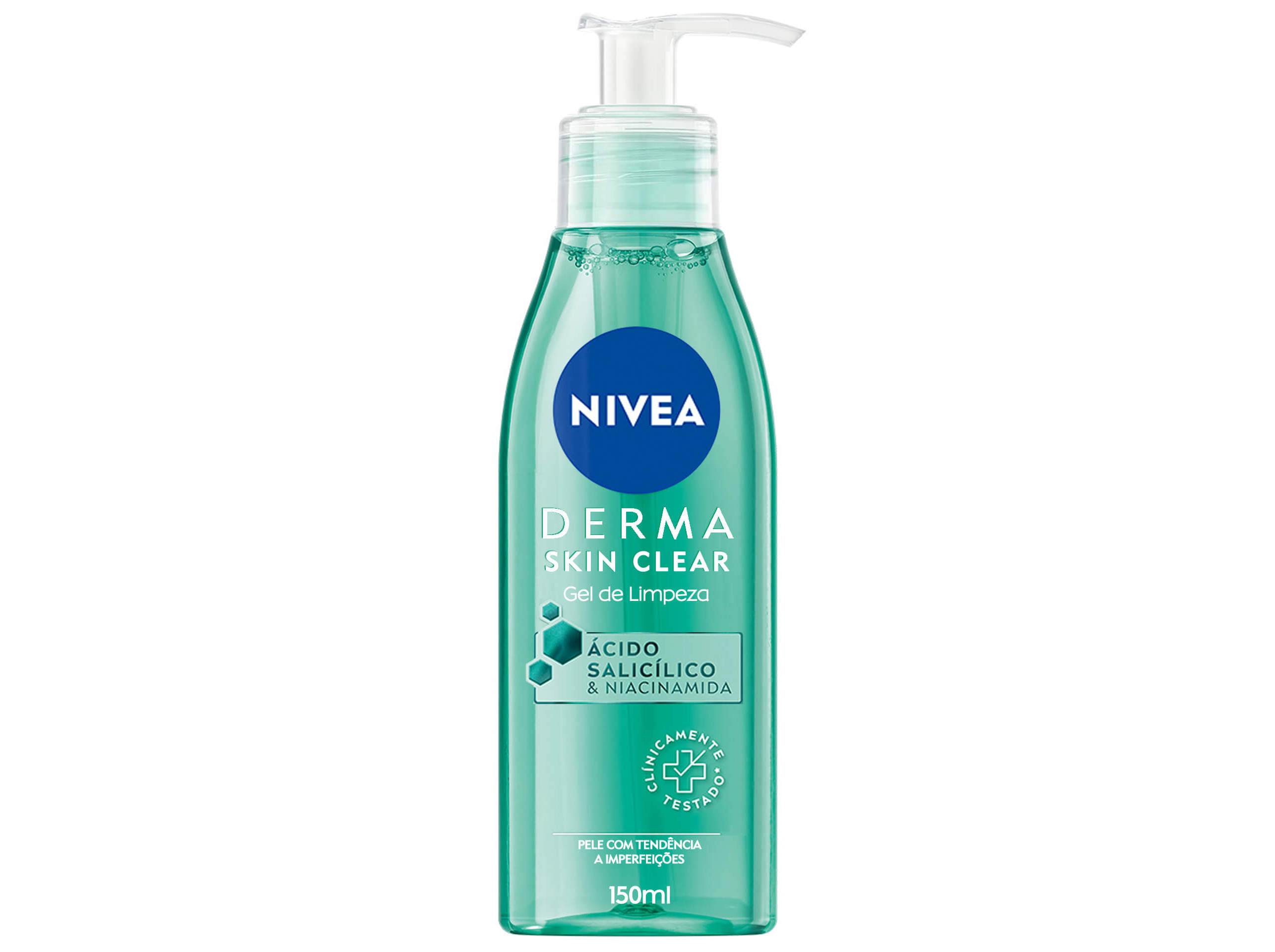 GEL LIMPEZA NIVEA DERMA SKIN CLEAR 150 ML