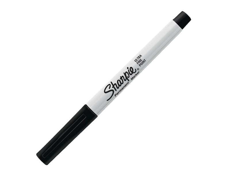 Sharpie Filzstift Ultrafein Permanentmarker Rundspitze, 12e Permanentmarker für farbenfrohe Kreationen
