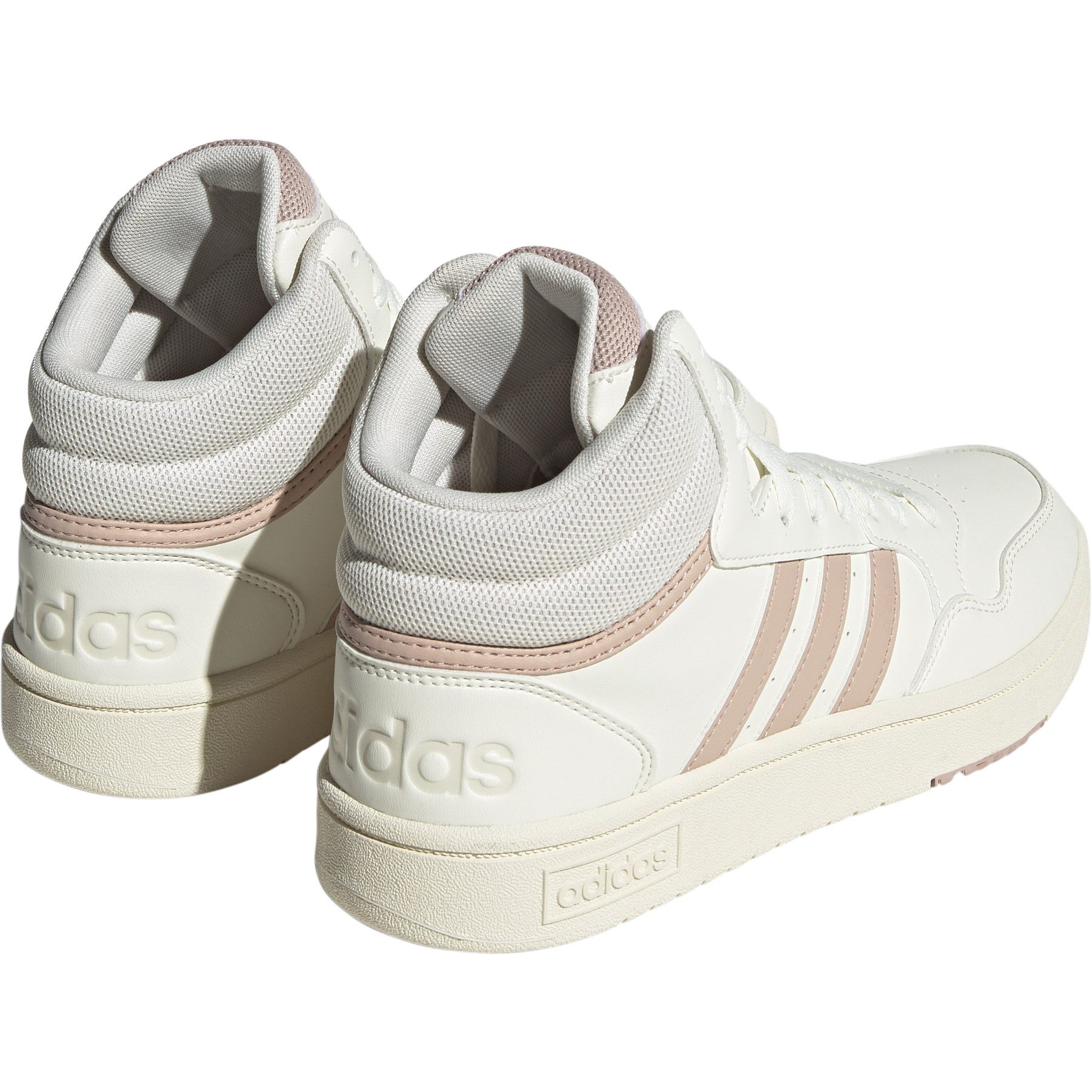 adidas Hoops 3.0 MID Classic Sneaker Damen off white