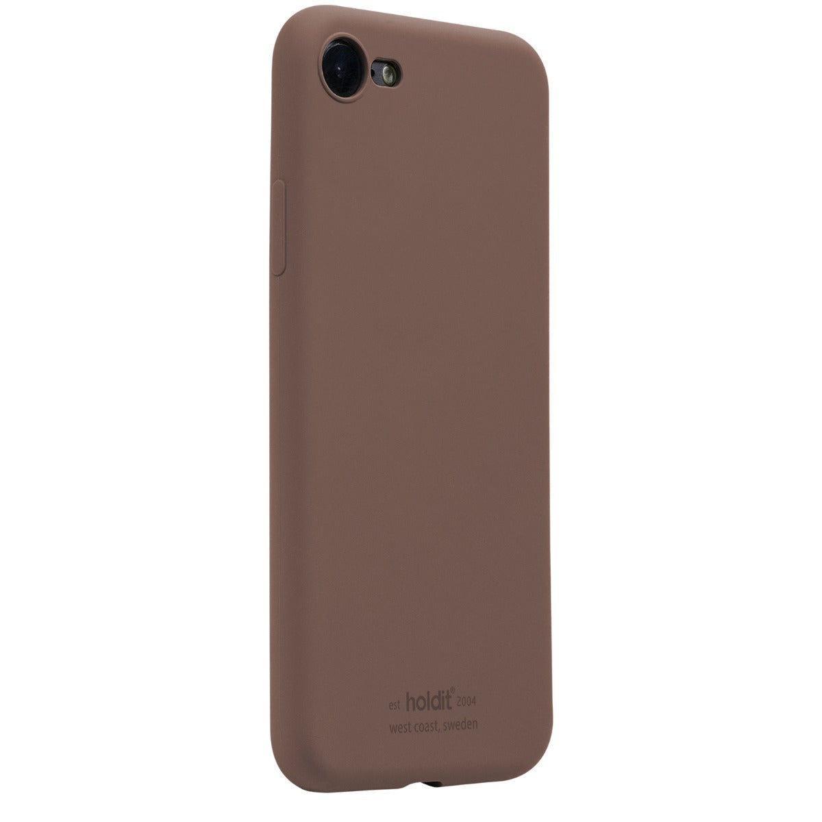 Holdit  iPhone 7/8/SE Silicone cover - Dark Brown