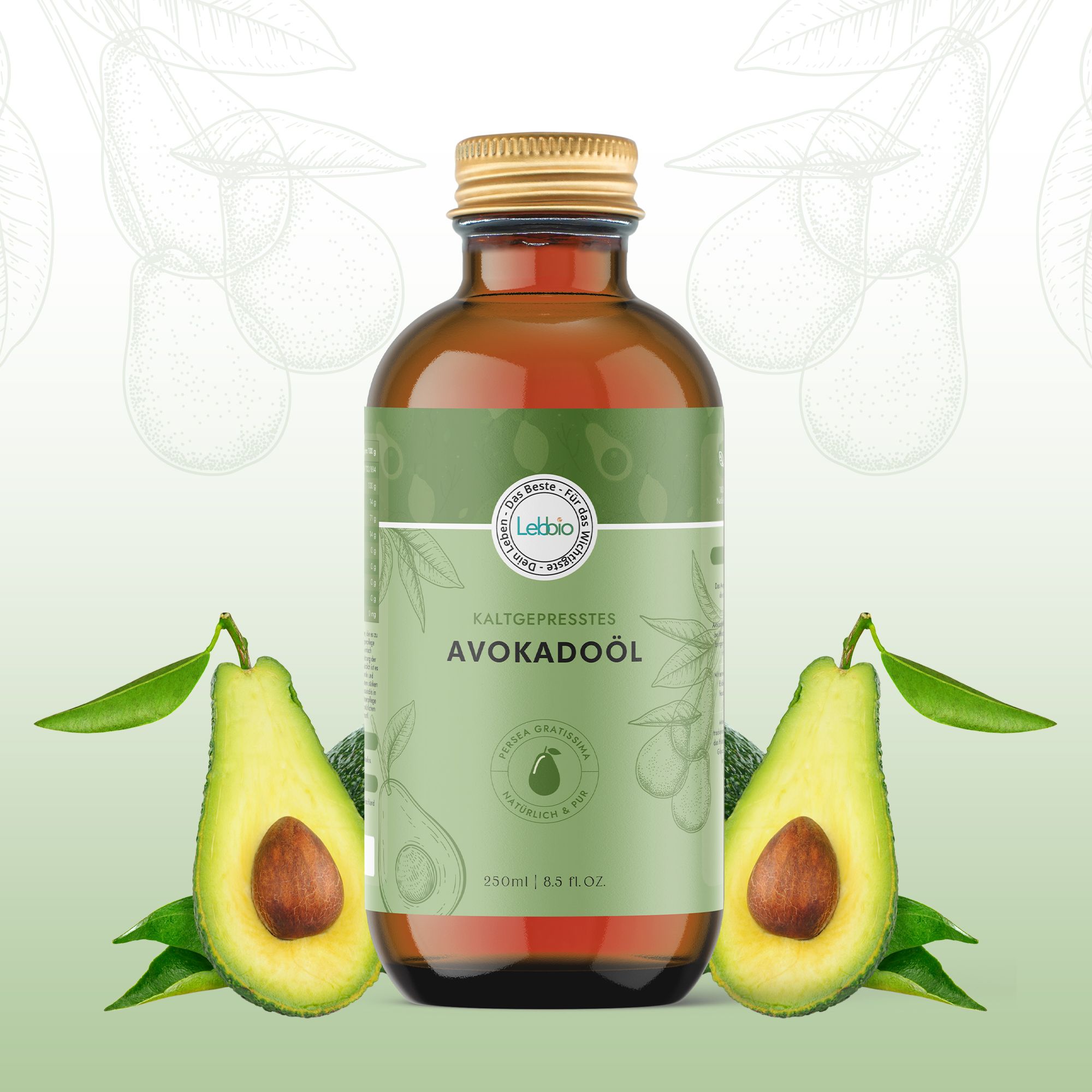 Lebbio Avocado Öl