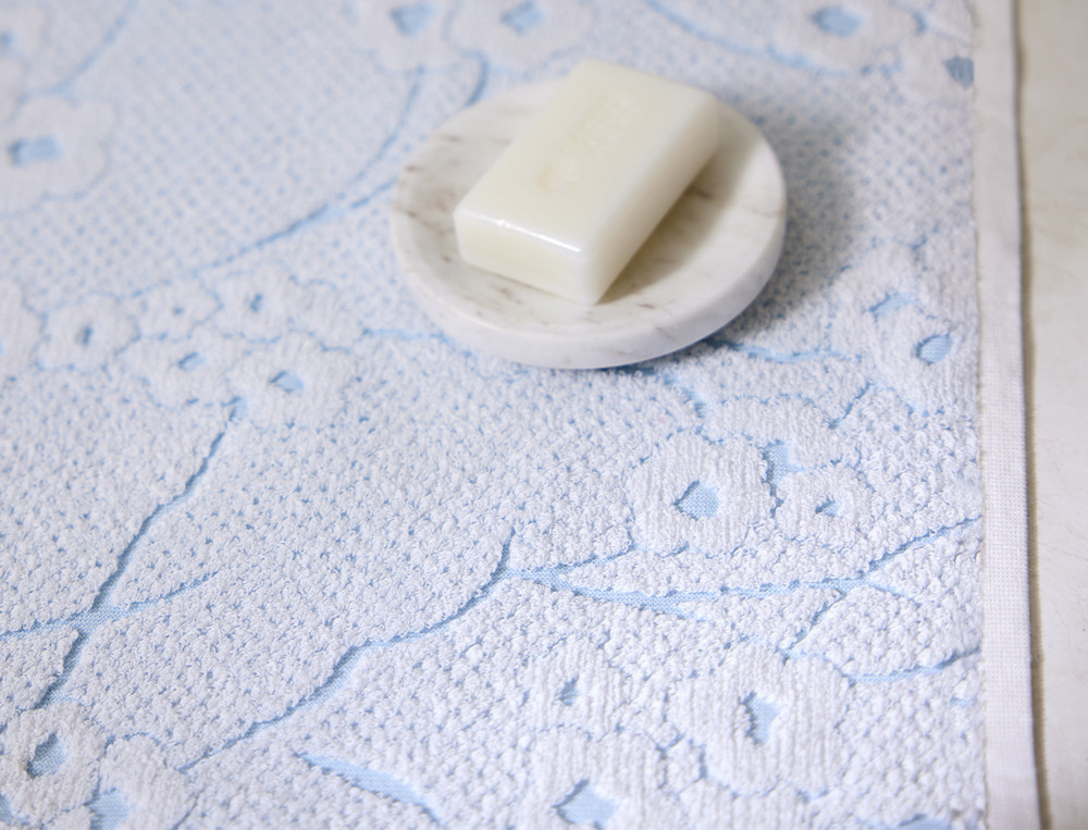 Serviette de bain Jacquard-Florescence