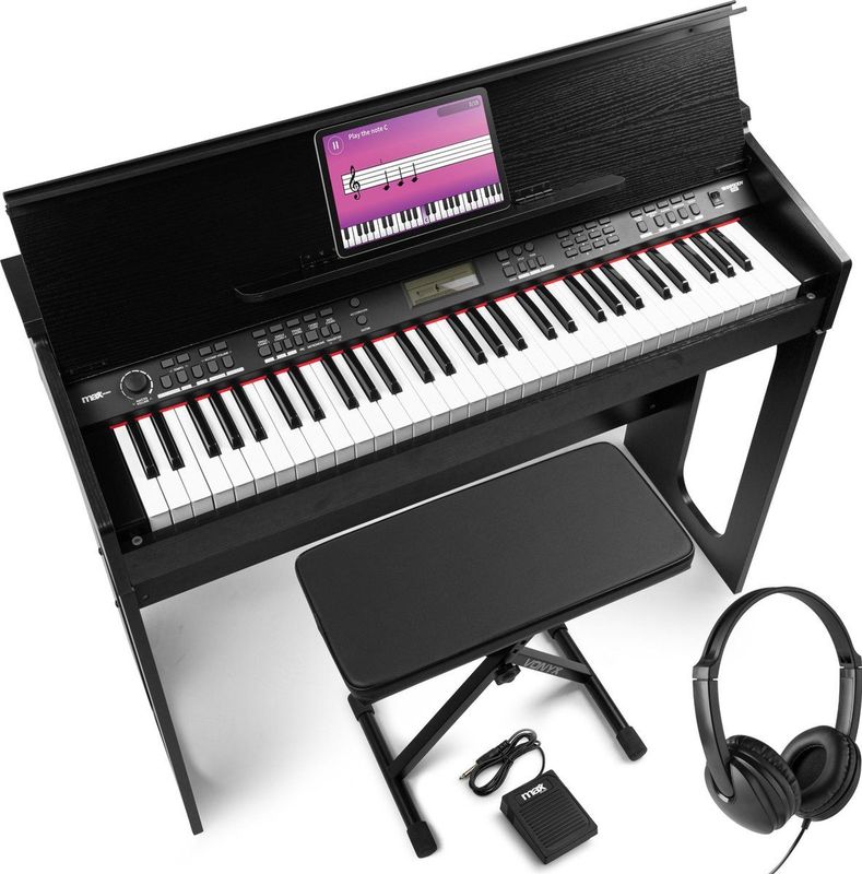 MAX - RhapsodyDP61 - Digitale Piano - 61 Toetsen - Complete Set