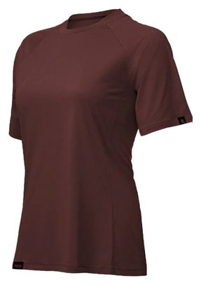 Maillot Manches Courtes Femme 7Mesh Sight Port Rouge