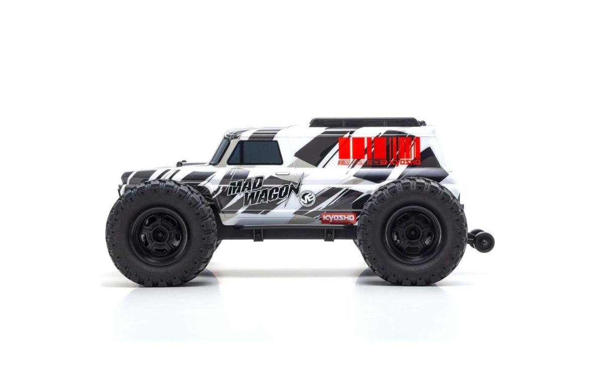 Monster Truck Mad Wagon VE 3S, 4WD, Schwarz, 1:10, ARTR<br>Brushless Basher mit 75km/h Topspeed