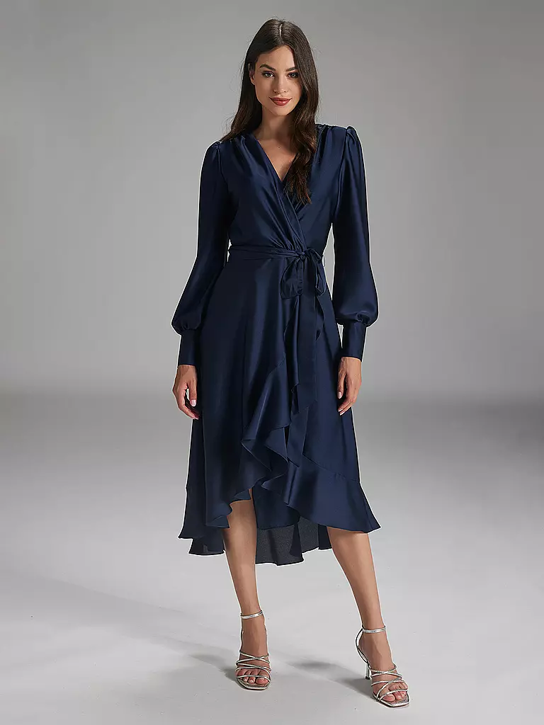 SWING Anlasskleid dunkelblau