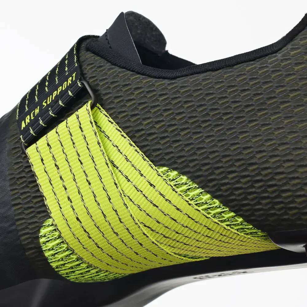 Fizik Vento Stabilita Carbon Wielrenschoenen Zwart/Fluo Geel