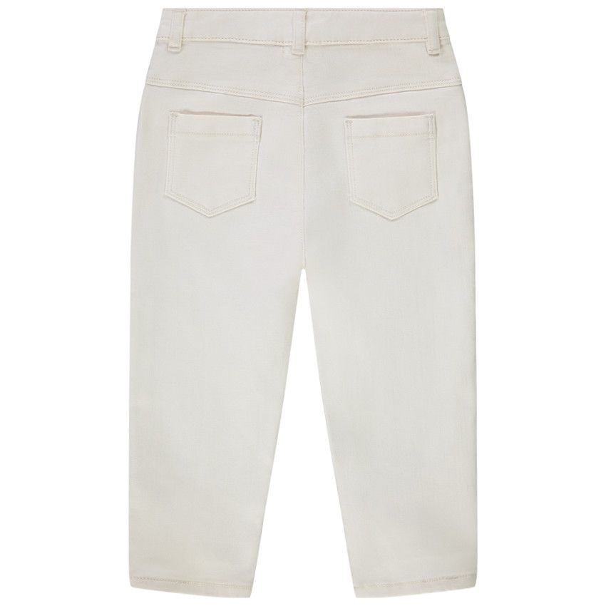 Pantalon slim en denim pour bébé garçon - Ecru
