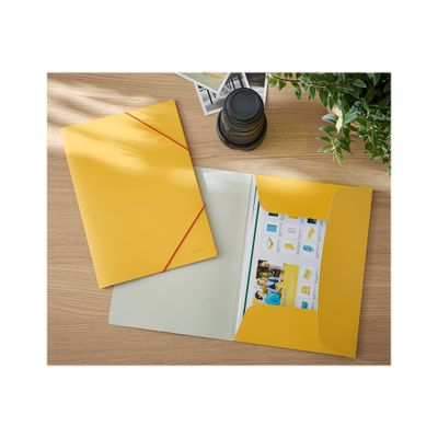 Leitz Cosy - Chemise à 3 rabats polypropylène - A4 - jaune