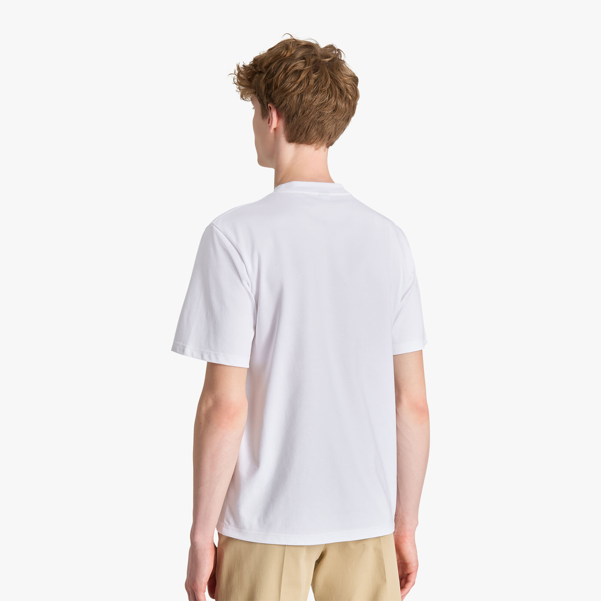 T-shirt Avec Broderie Scritto