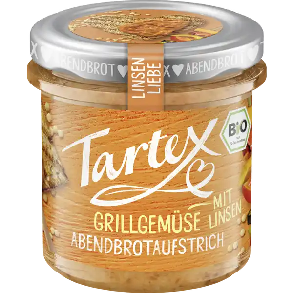 Bio Abendbrotaufstrich Grillgemüse mit Linsen