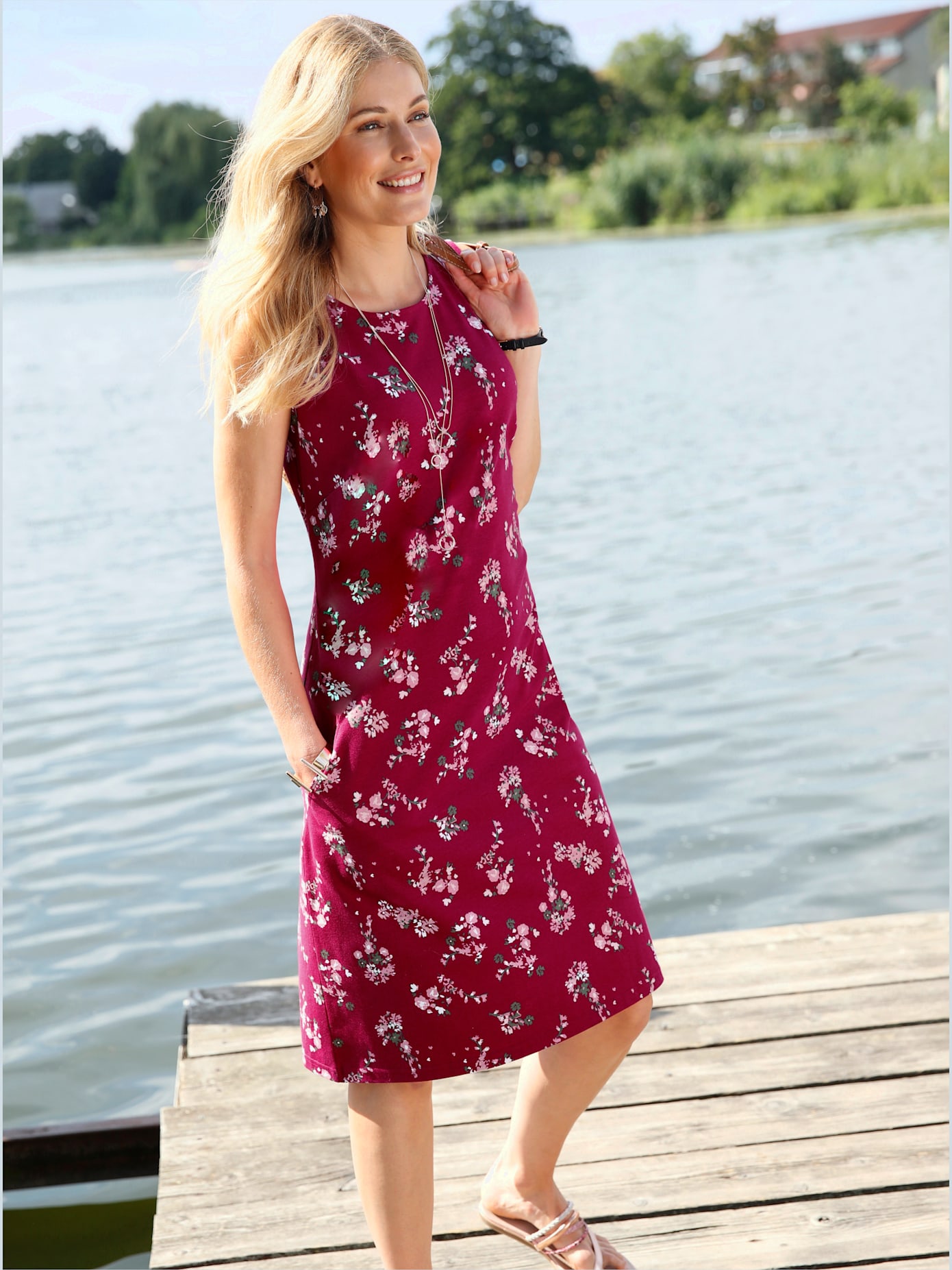 Robe en jersey qualité coton doux sur la peau