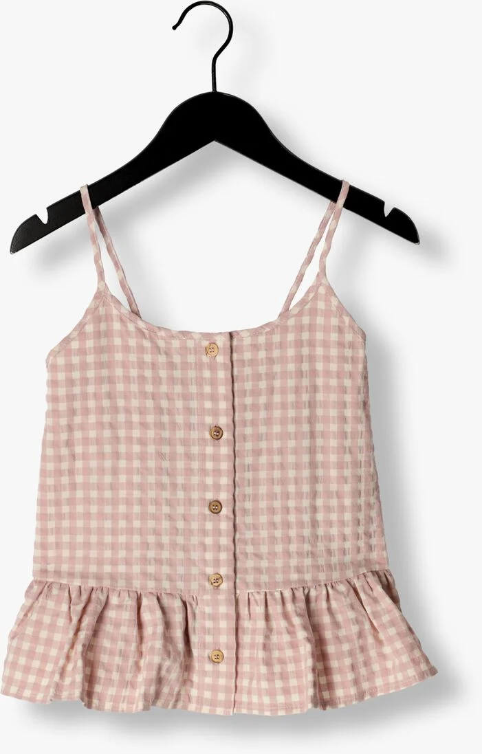 DAILY BRAT roze daily brat top saylor checked top