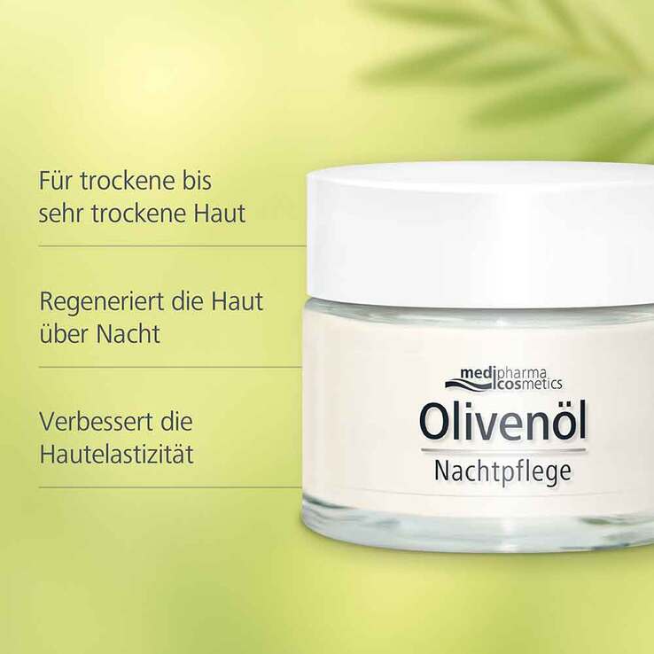 Olivenöl Nachtpflege Creme, 50 ml