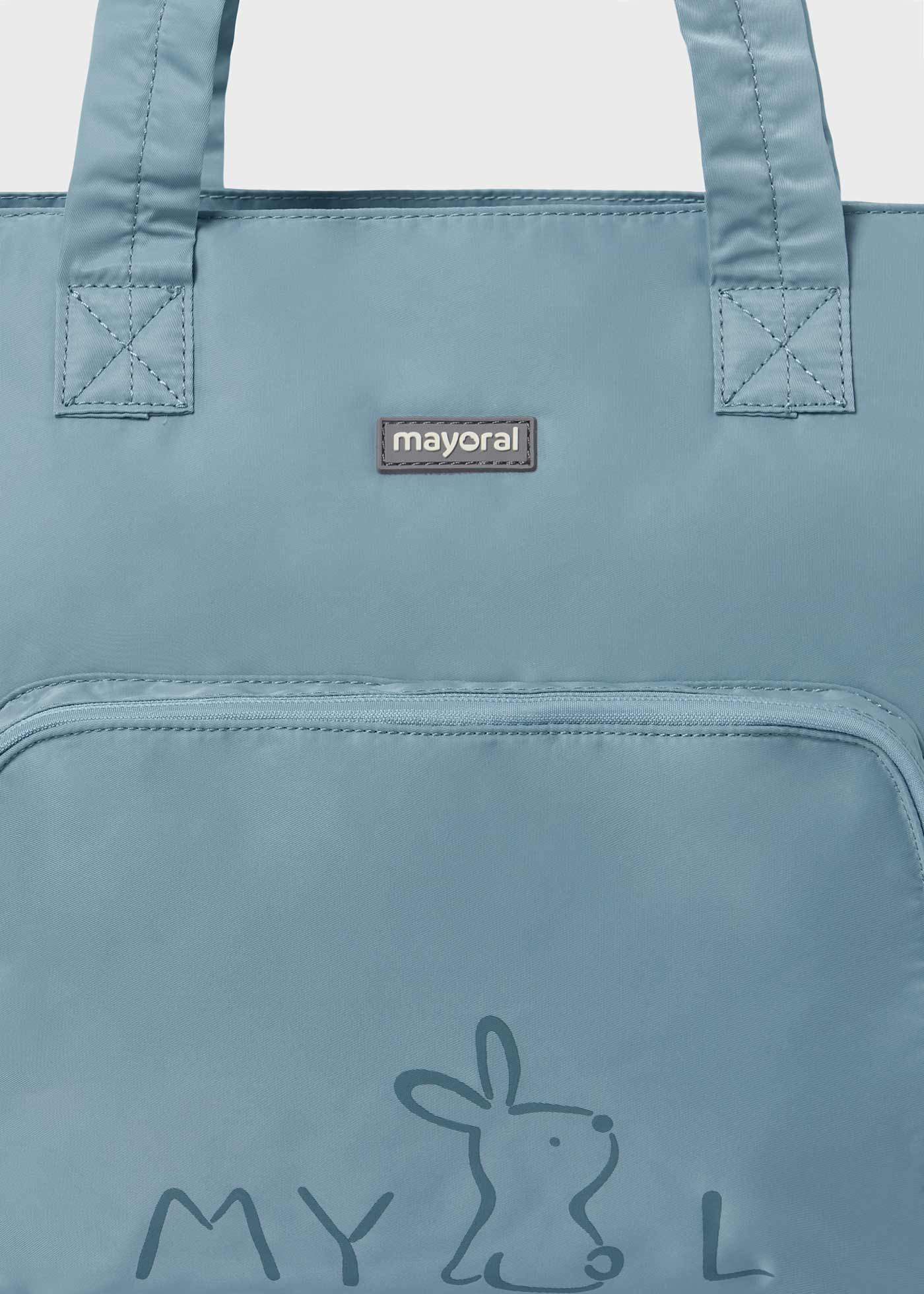 Conjunto de porta-chupeta, bolsa para fraldas e bolsa para bebê