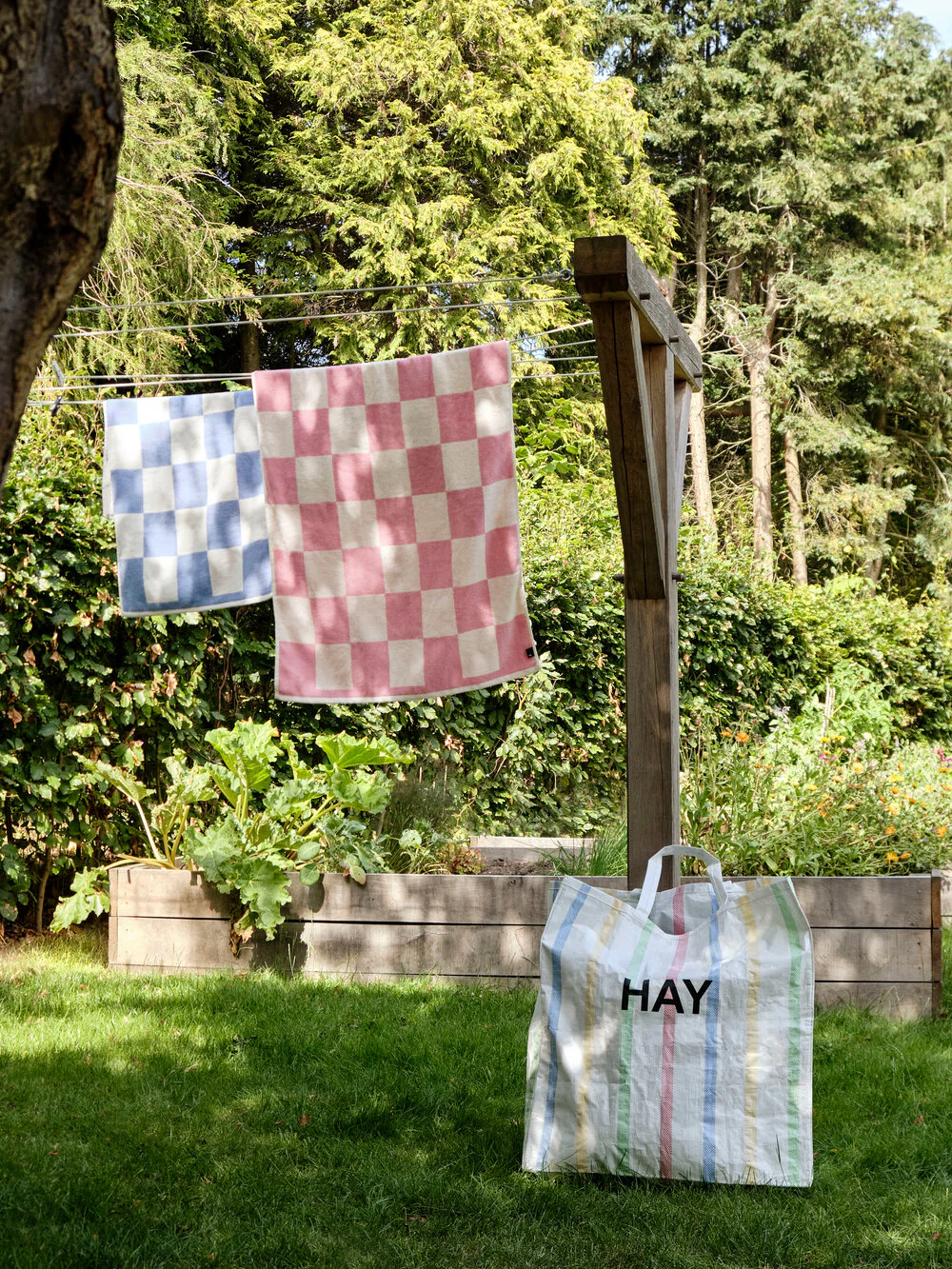 HAY  Candy Stripe Shopper, X-Large - Multi
