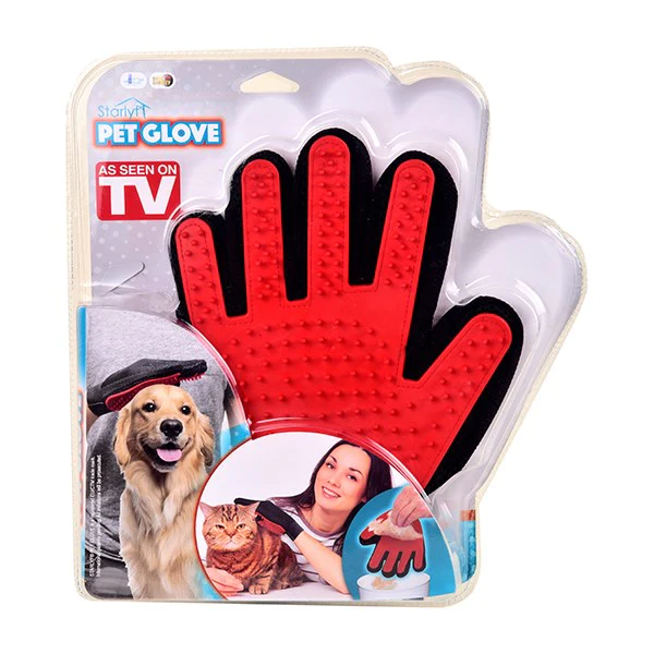 Gant de brossage pour animaux