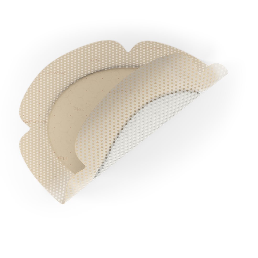 MEPILEX Border Flex Oval<br>5 Stück, 7.8x10cm