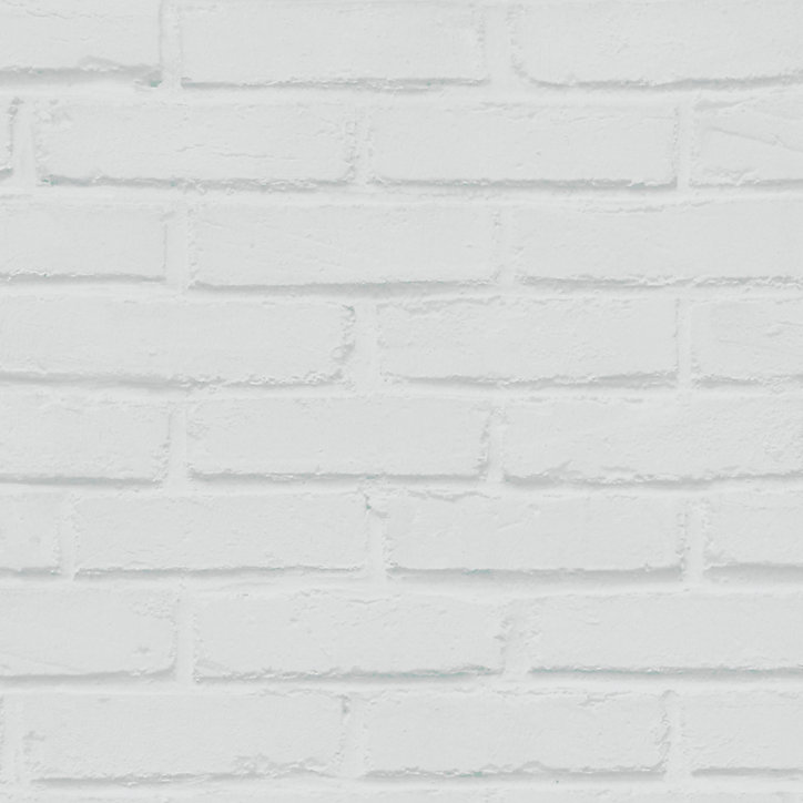 Papier peint imitation brique vinyle sur intissé Luynes GoodHome blanc