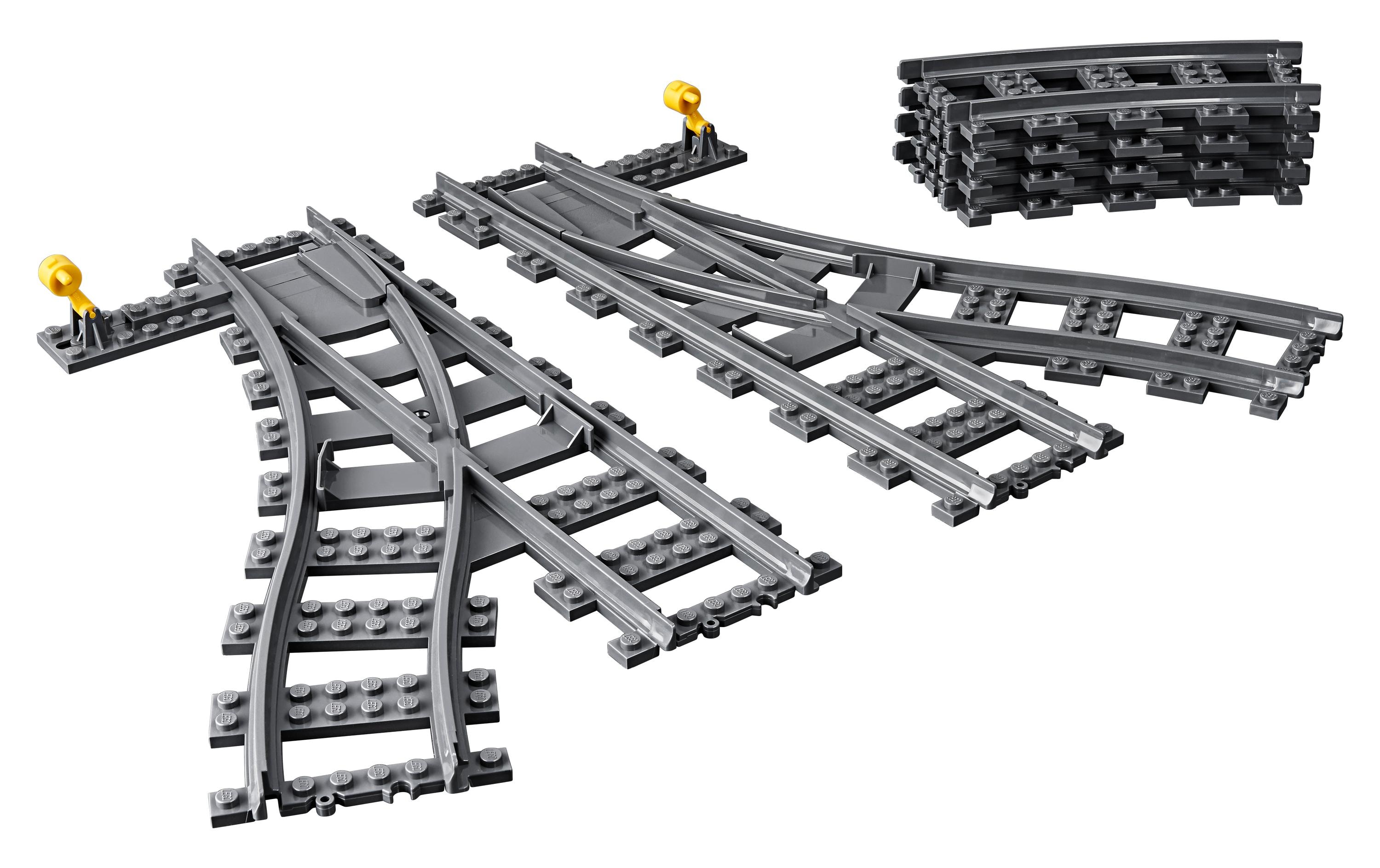 City Weichen 60238Erweiterungsset für LEGO-Eisenbahnstrecke