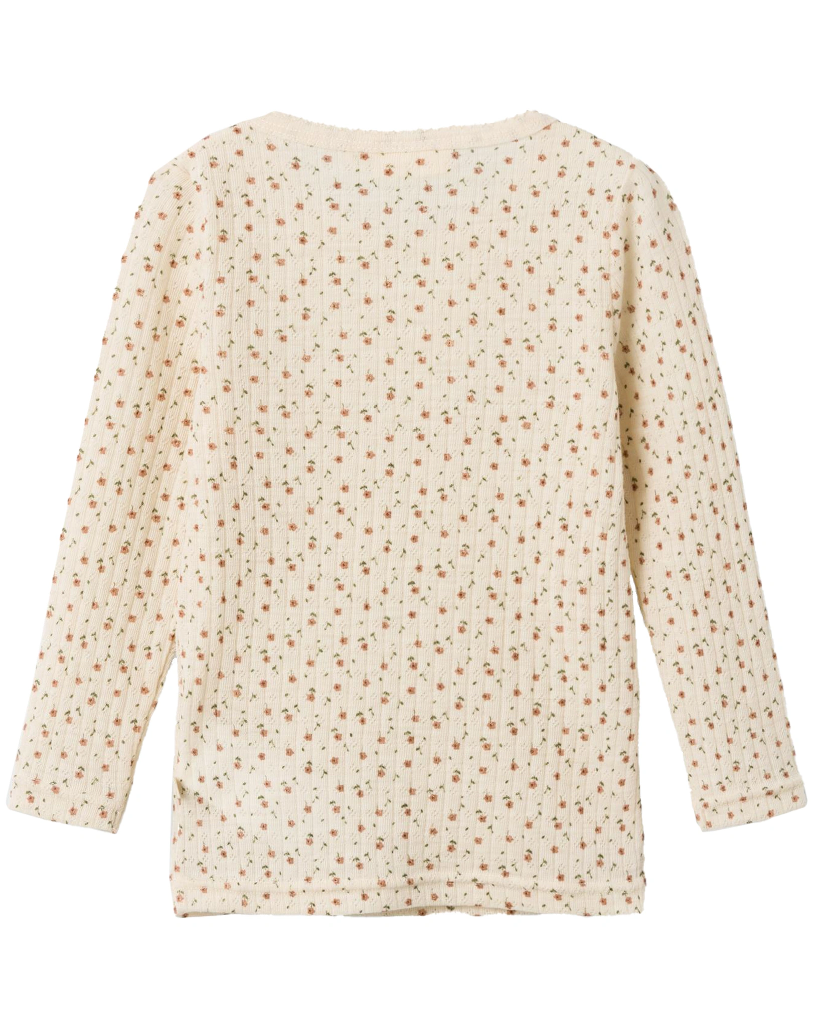 Woll-Langarmshirt NMFFARGA in turtledove