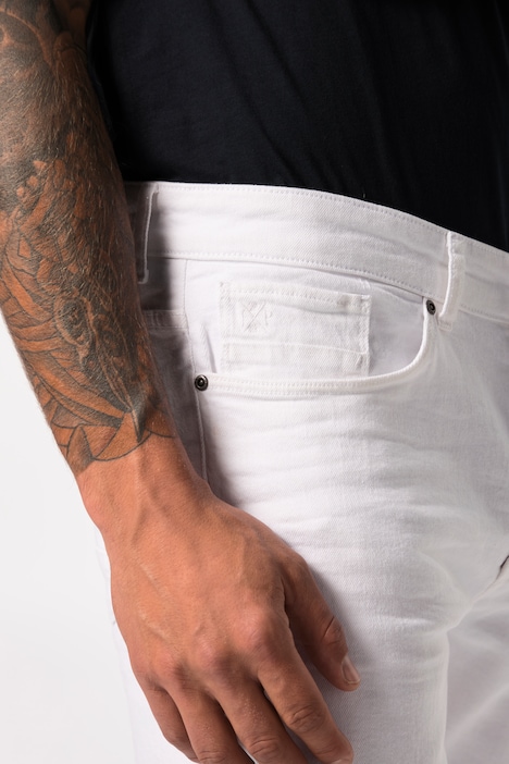 Jeans-Bermuda, 5-Pocket, Straight Fit, bis Gr. 72