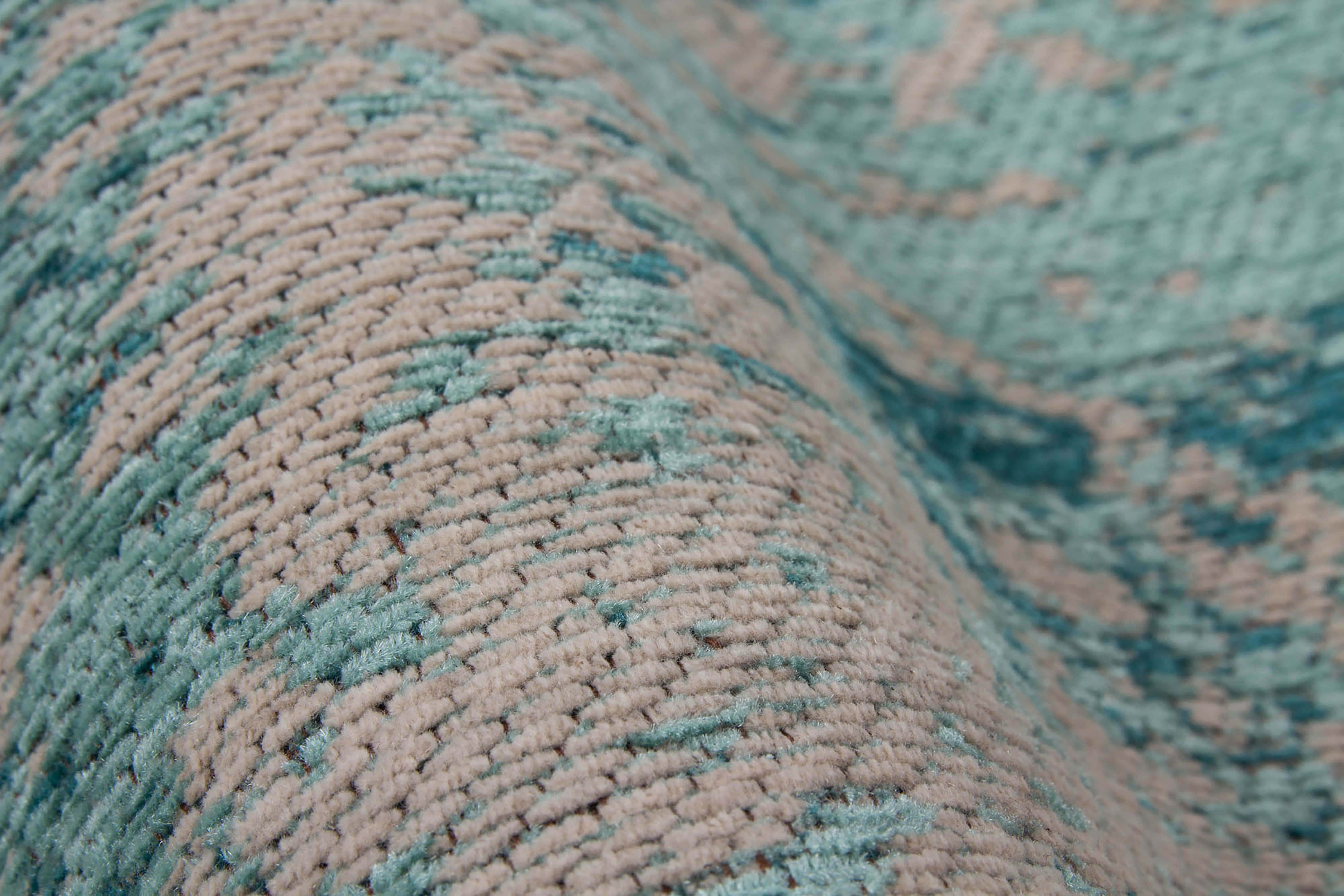 Vloerkleed 285 Turquoise Nostalgia