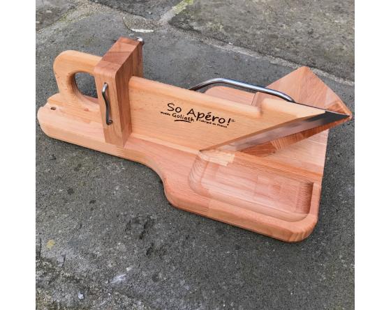 Guillotine à Saucisson - VERSION XXL - so apero droitier Produit très efficace