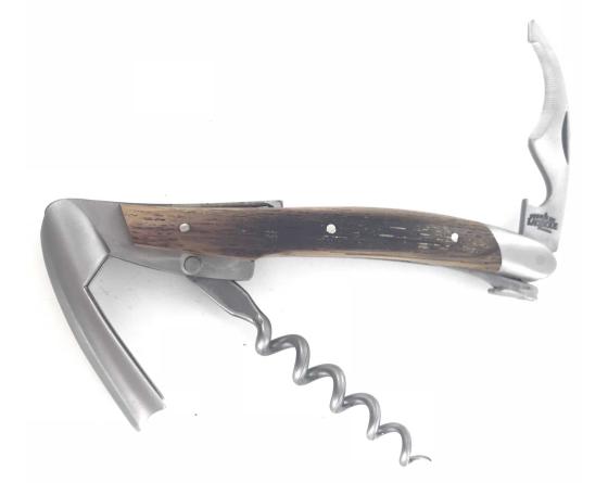 Sommelier Chêne de Barrique Couteau de poche par Forge de Laguiole