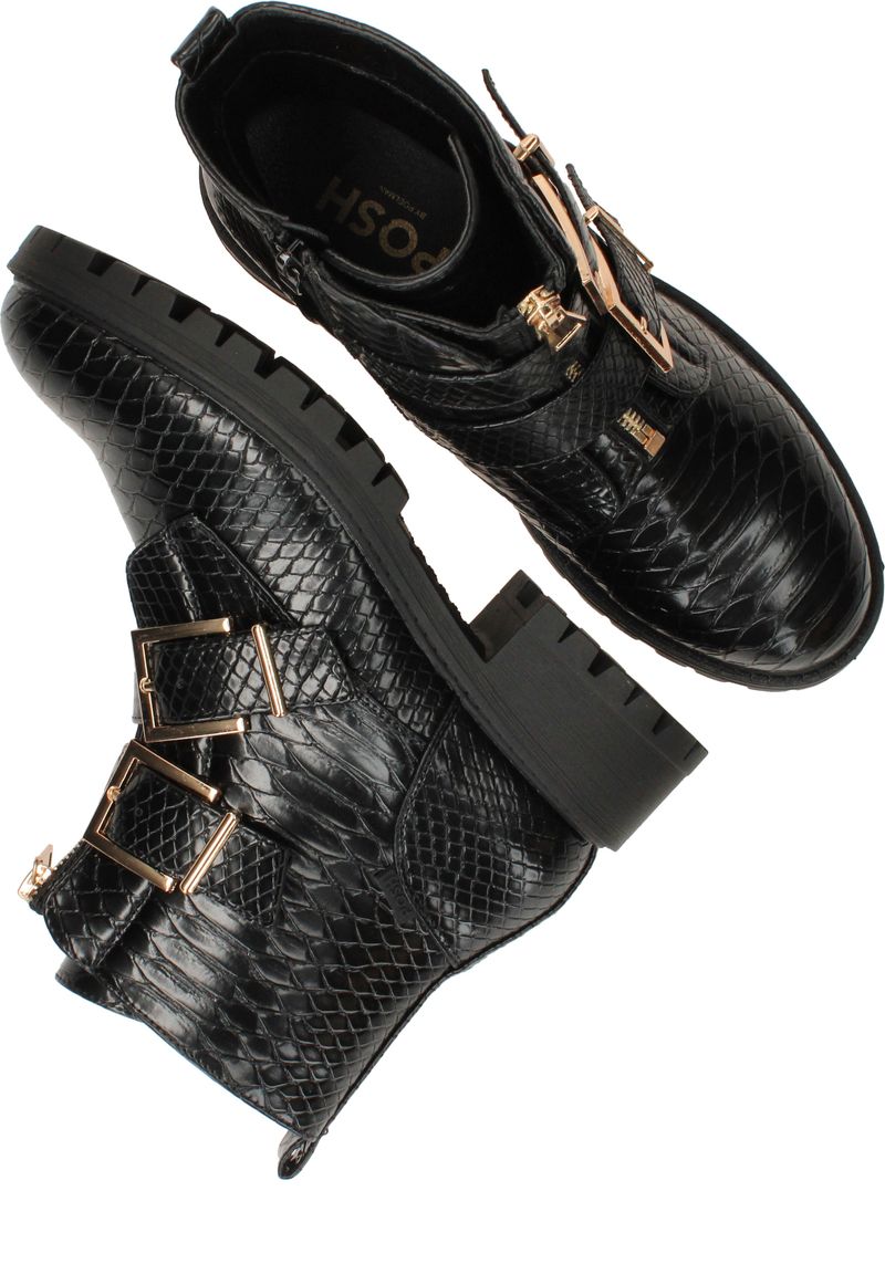 POSH by Poelman Bikerboots Zwart Dames