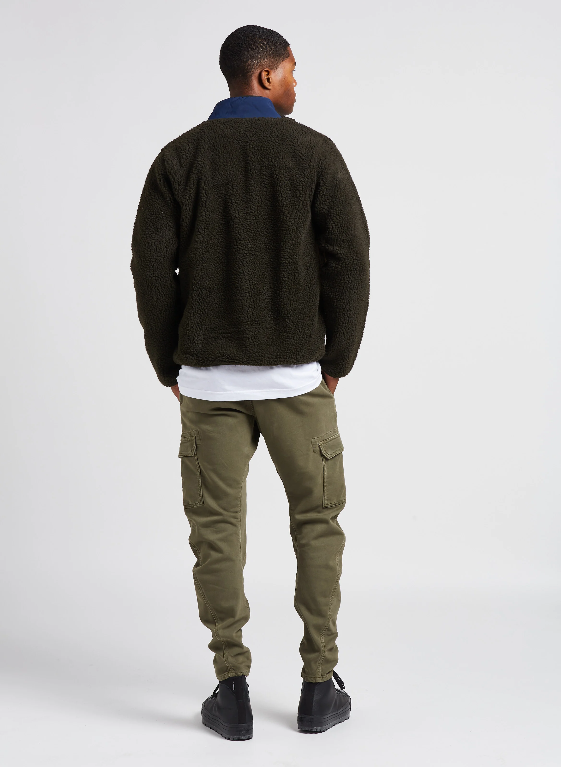 KOGE - Pantalon poches multiples en coton| Vert