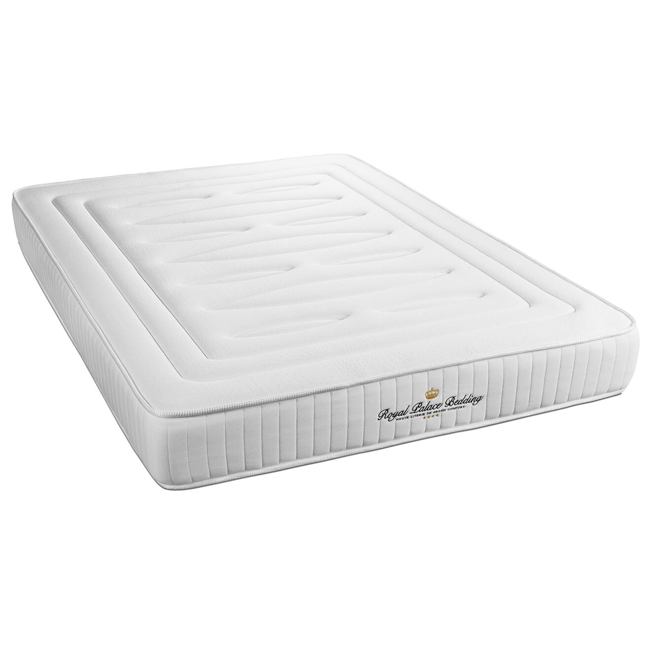 Royal Palace Bedding Matelas à mémoire de forme Nottingham blanc - 140x200 cm