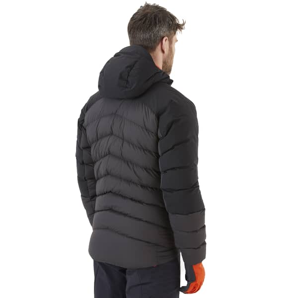 Doudoune alpinisme RAB INFINITY ALPINE JKT BLK/ANTHRACITE