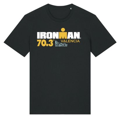 T-Shirt Manches Courtes Ironman 70.3 Valencia Homme Noir