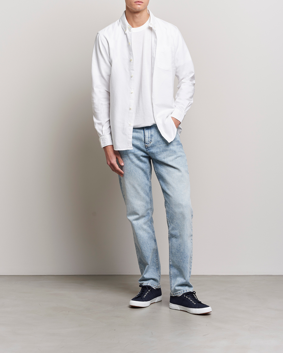 Colorful Standard Classic Organic Oxford Button Down Shirt White