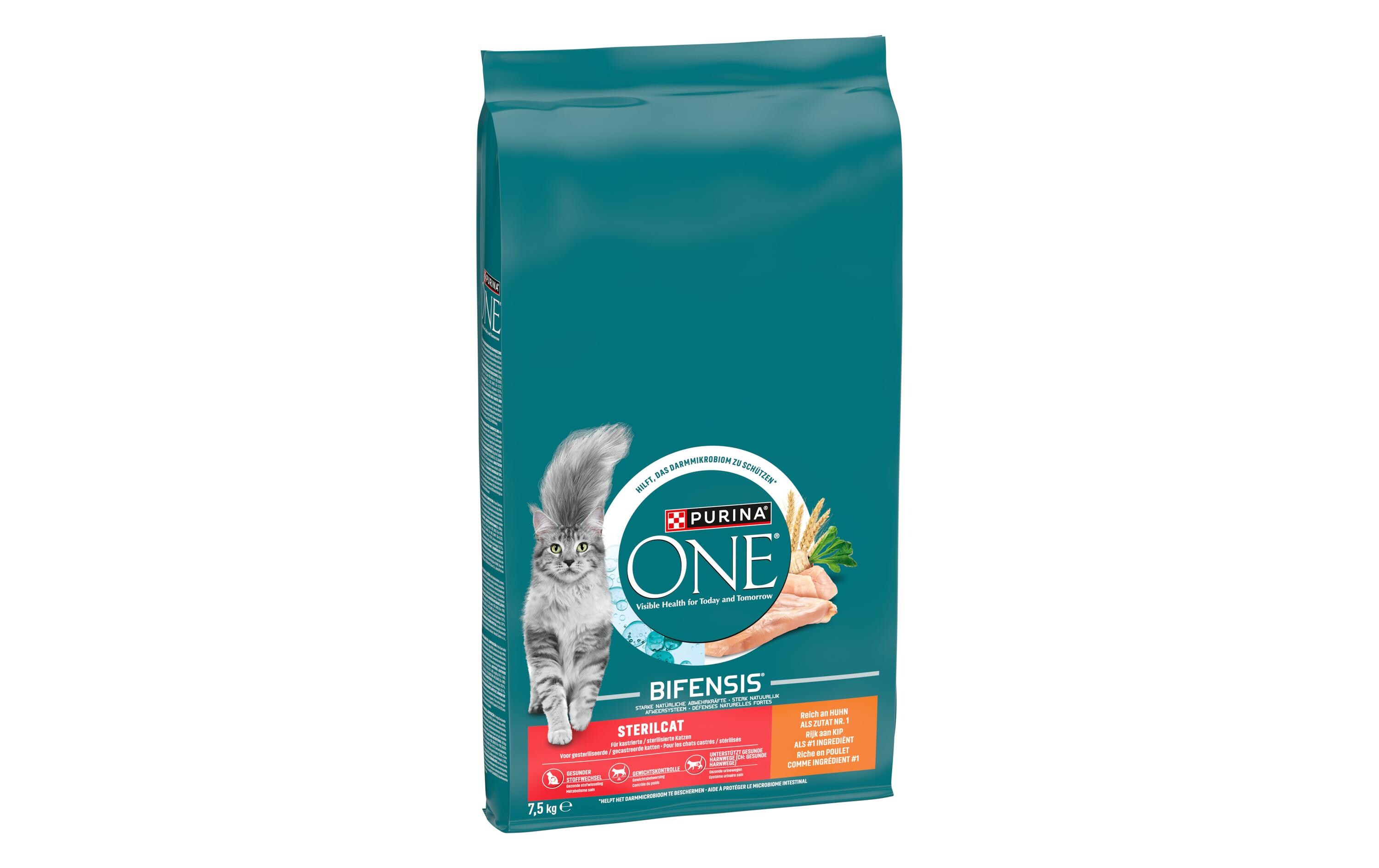 Trockenfutter Sterilcat Huhn & Weizen 7.5 kgAlleinfuttermittel für ausgewachsene Katzen
