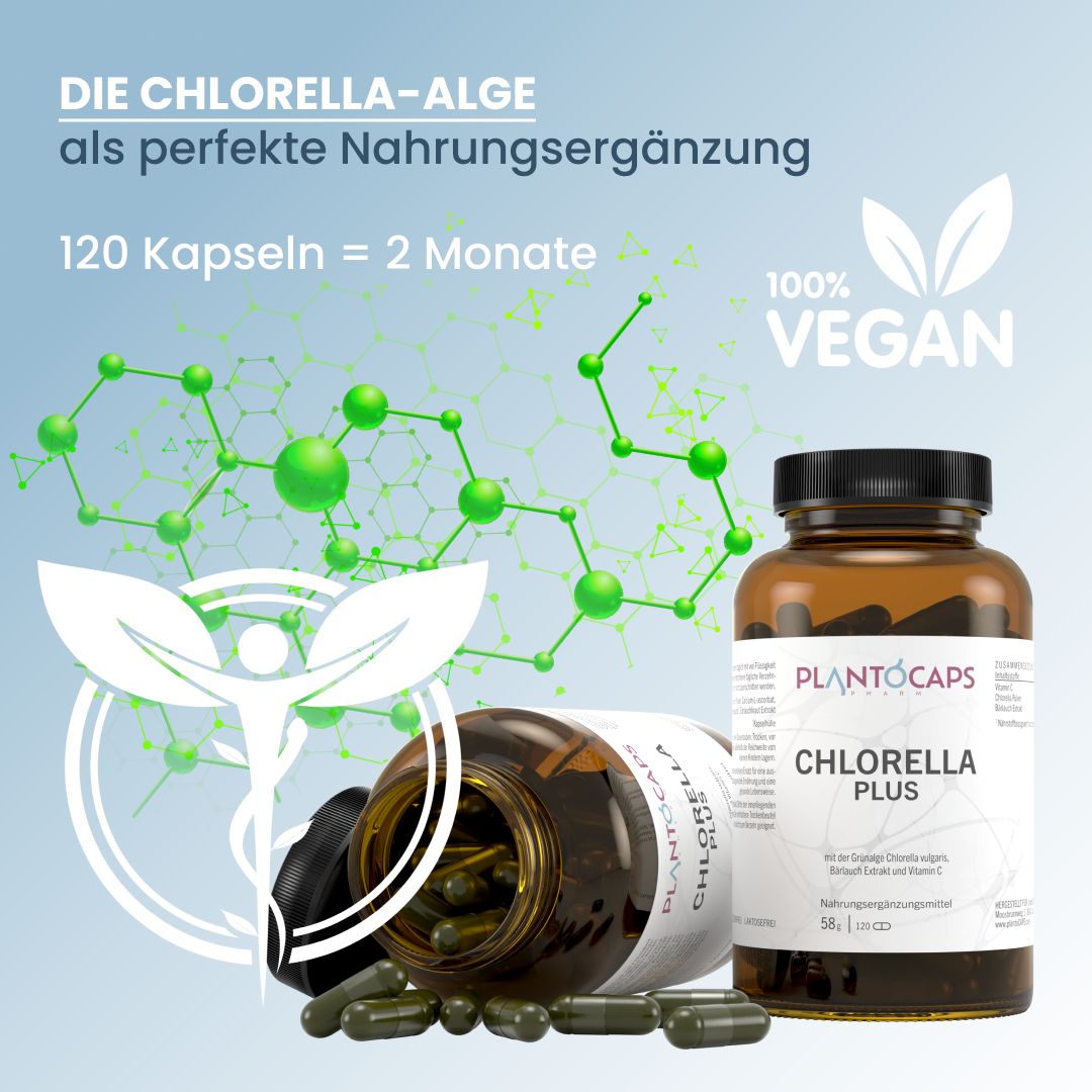 plantoCAPS® CHLORELLA PUR | PLUS