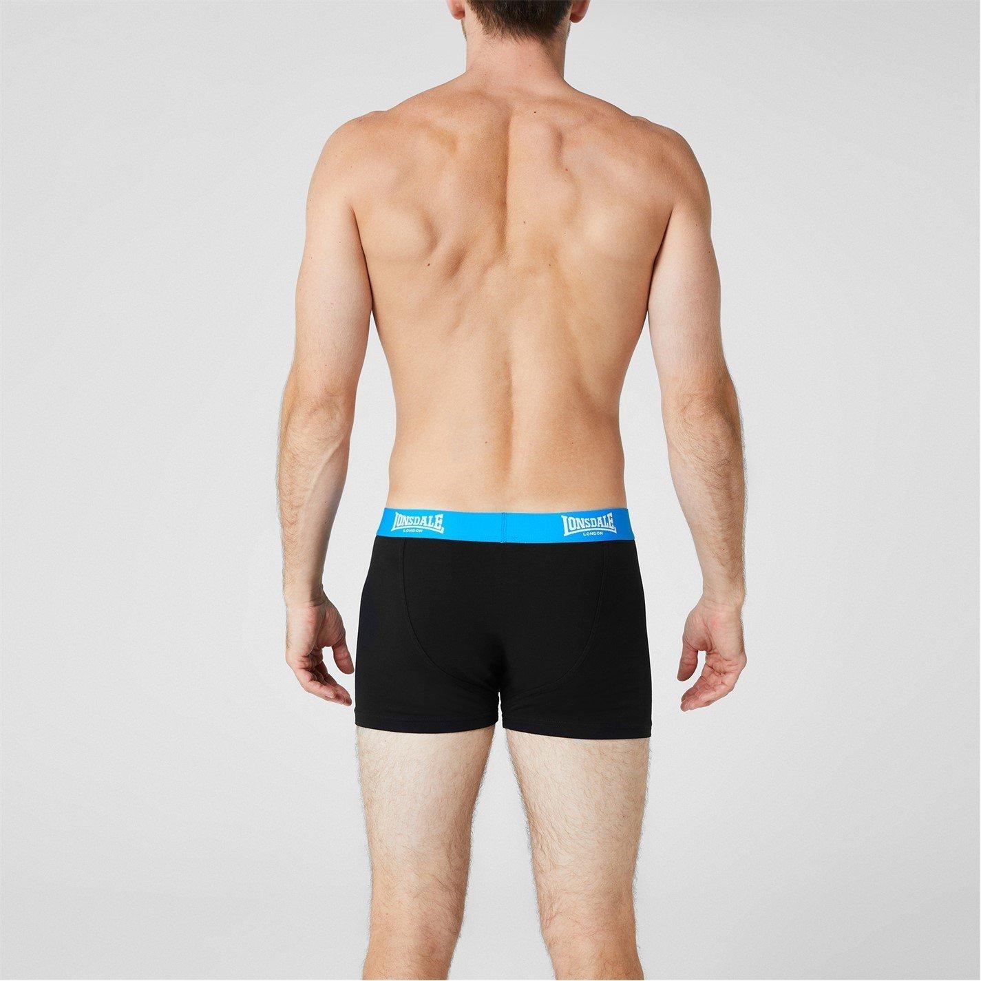 Lonsdale 2 Pack Trunk Mens