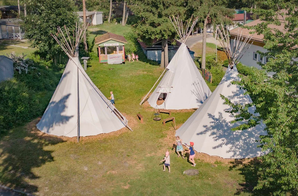 Übernachtung im Tipi für 4 Neureichenau