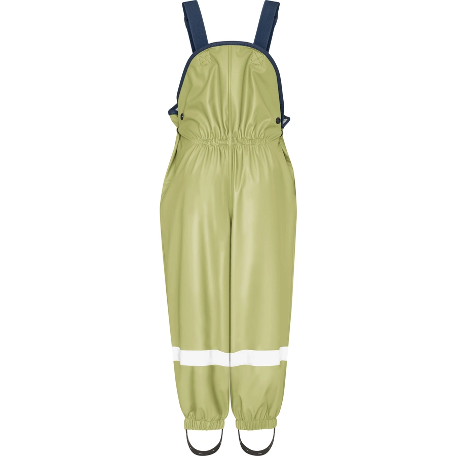 Playshoes Regenlatzhose uni oliv