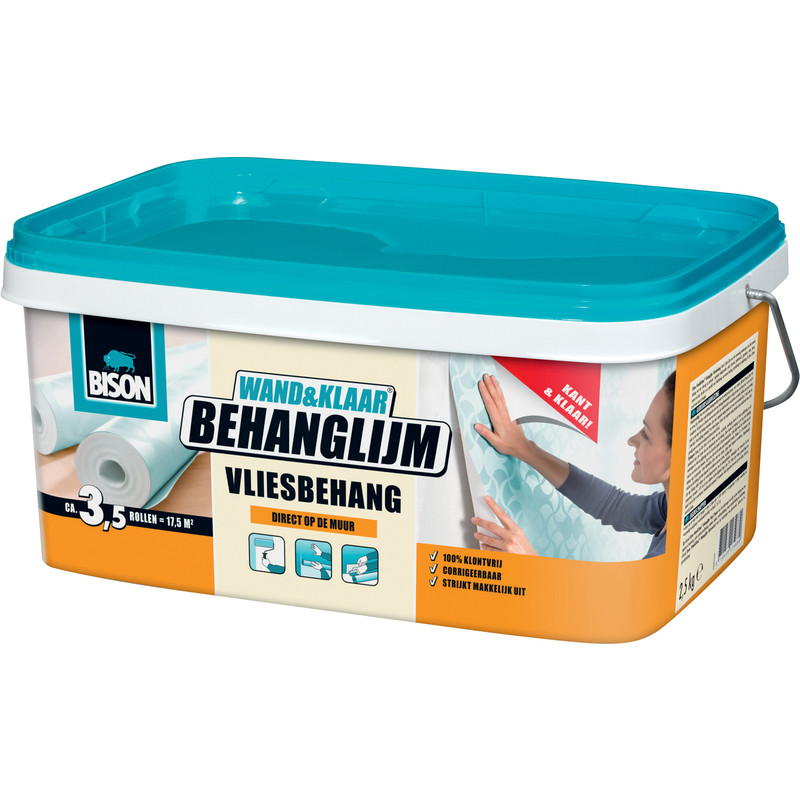 Bison Wand&Klaar behanglijm Vliesbehang 2,5kg