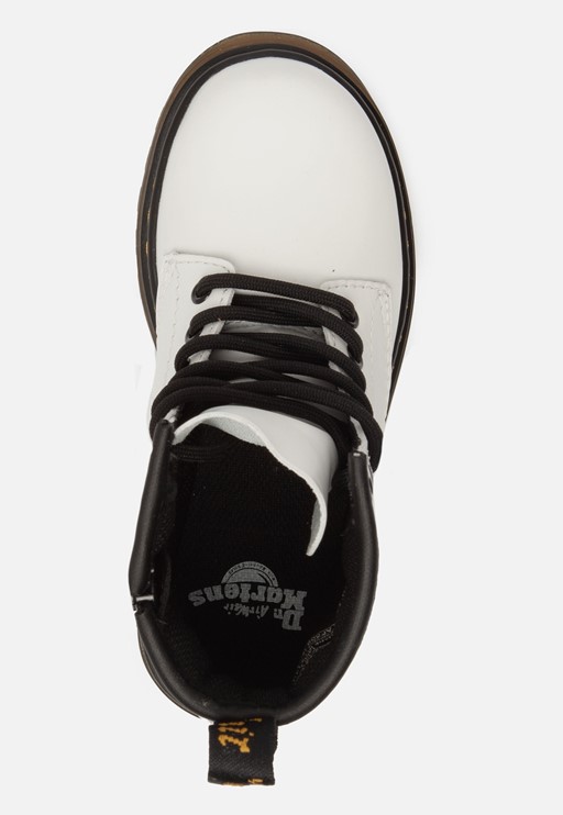 Dr. Martens Juniors Veterboots wit Leer