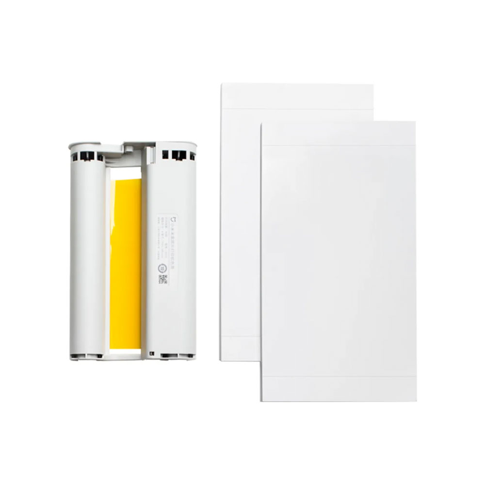 (40er Set) Instant Photo Paper Foto Papier   Toner / Farbband für Xiaomi Instant Photo 1S Fotodrucker (15.2cm / 6
