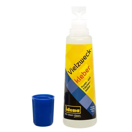 Idena Vielzweckkleber, 100 g Flasche, lösungsmittelfrei