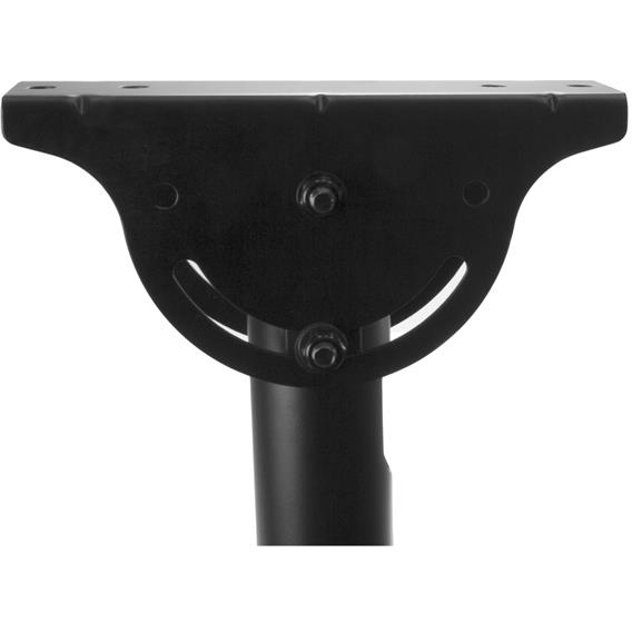 StarTech.com Support TV pour Plafond - Support Universel pour Écran Unique avec Mât Télescopique Réglable - Inclinable/Pivotant - Support VESA pour Écrans 32