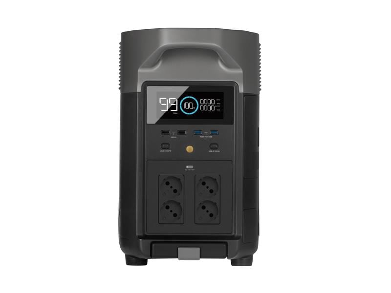 EcoFlow Power Station Delta Pro 3600 Wh Portabler Solar Stromgenerator für Zuhause oder Unterwegs, Generator